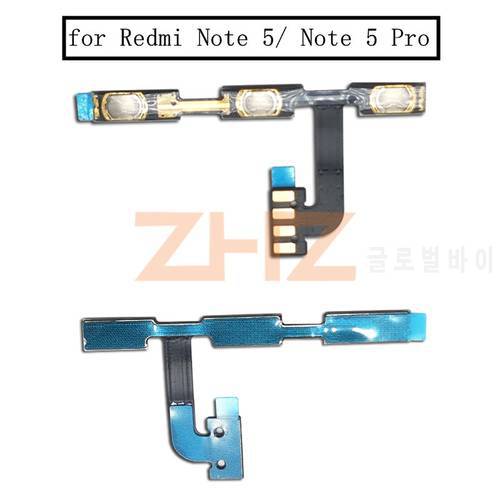 for Xiaomi Redmi Note 5/ Note 5 Pro Power Volume Side Key Button Flex Cable ON OFF Switch Flex Cable Replacement Repair Parts