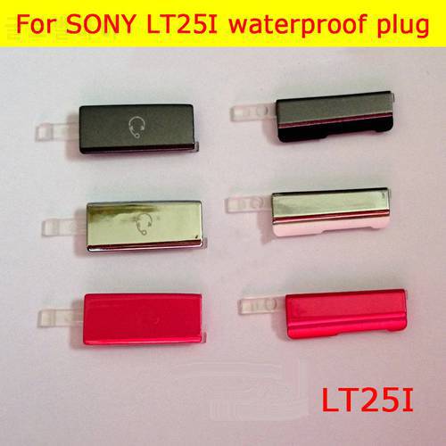 Original USB Charging Port Dust Plug + Micro SD & Sim cards Jack Port Slot Cover for Sony Xperia V LT25i lt25 Dust Waterproof