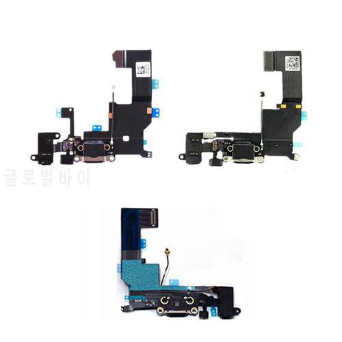 High Quality Charging Flex Cable For iPhone SE 2020 6 6S 7 8 Plus X XS Max USB Charger Port Dock Connector With Mic Flex Cable