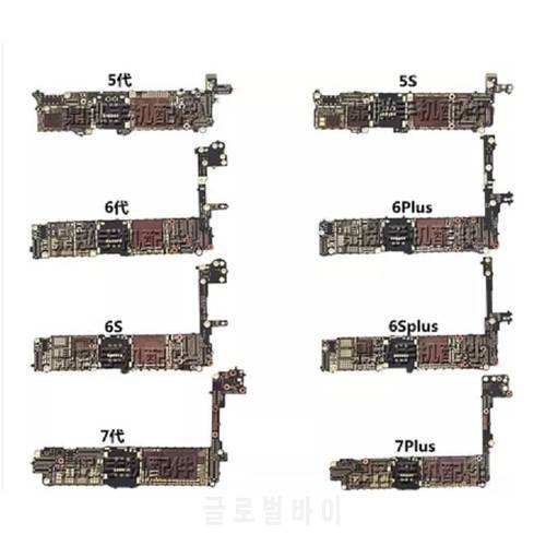 Brand New empty Motherboard Main Bare PCB Circuit test Board For iPhone 5 5G 5C 5S 6 6S plus 6Plus 6SPlus 7G 7 PLUS 7P