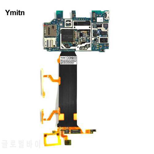 Unlock Ymitn Mobile Electronic Panel Mainboard Motherboard Circuits Flex Cable LTE 4G For Sony xperia Z Ultra xl39h c6802 c6803