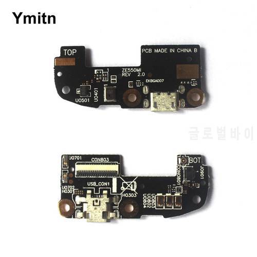 Ymitn Micro USB Charging Charger Dock Port Flex Cable For Asus Zenfone 2 ZE550ML ZE551ML Z00ADB Connector Plug Board