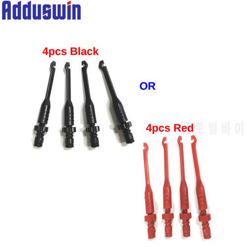 Adduswin Hot 2-8pcs/lot Piercing Test Clip Auto circuit puncture probe power probe wire break signal 4mm banana seat factory