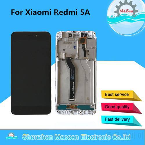 Original M&Sen 5.0 For Xiaomi Redmi 5A LCD Screen Display+Touch Digitizer Frame For Xiaomi Redmi 5A Lcd Display 100% Tested