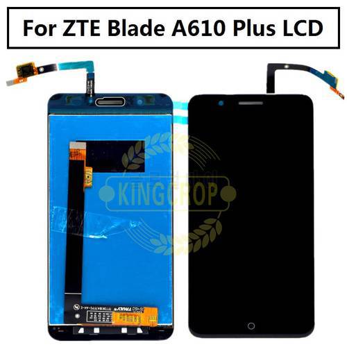 For ZTE Blade A610 Plus LCD Display+Touch Screen Original Screen Digitizer Assembly Replacement For Blade A610 plus Cell Phone