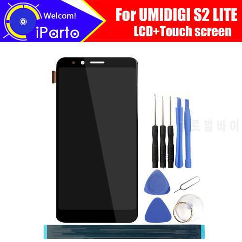 6.0 inch UMIDIGI S2 LITE LCD Display+Touch Screen Digitizer Assembly 100% Original New LCD+Touch Digitizer for S2 LITE+Tools