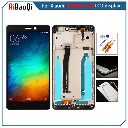 For Xiaomi Redmi 3S LCD Display + Touch Screen Replacement Digitizer Assembly For Xiaomi Redmi 3S 3 S Mobile Phone replace lcd