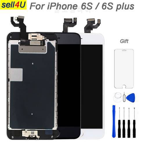 Full parts For iPhone 6S 6S plus LCD Display screen ,Touch Screen Digitizer Replacement ,with front camera speaker home button
