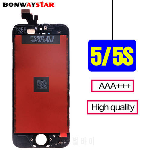 for iPhone 5S LCD Screen Display LCD Touch Screen Digitizer Assembly Replacement for iphone 5s ecran pantalla LCD part original