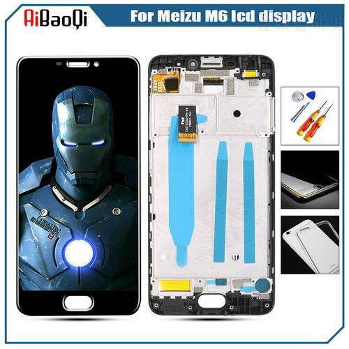 For Meizu M6 Touch Screen Digitizer + LCD Display For Meizu M6 M711H M711M M711Q 5.2