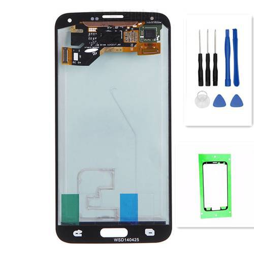 Super AMOLED For Samsung GALAXY S5 LCD G900 G900F LCD Display Touch Screen Digitizer Assembly Replacement For Samsung S5 LCD