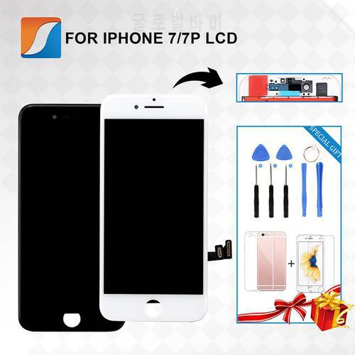 Grade AAA+++ For iPhone 7 7PLUS LCD With 3D Force Touch For Apple 8 8Plus Screen Assembly Replacement Display No Dead Pixel