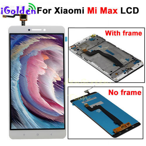 for XIAOMI Mi Max LCD Display Touch Screen Digitizer Assembly Replacement Screen for Mi Max LCD Display with Frame