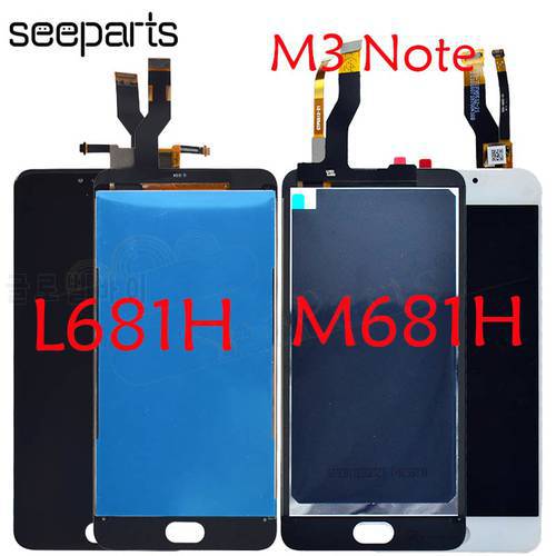 For Meizu M3 Note LCD Display With Touch Screen Digitizer Assembly For Meizu M681H LCD For Meizu L681H Display Screen