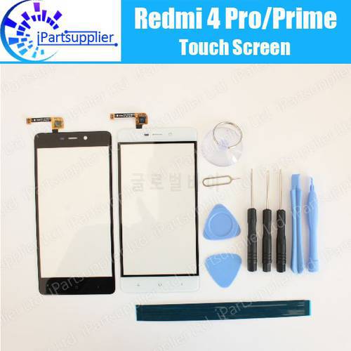 For Xiaomi Redmi 4 Pro touch screen 100% New High Quality Digitizer glass panel Assembly Replacement for Redmi 4 Prime + Tools