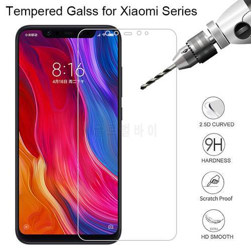 Tempered Glass For Xiaomi Redmi Note 9s 8T 10 5 Plus 6 Pro 4X Screen Protector Glass For Xiomi Redmi 9 SE 4A 5 plus 9A Crystal