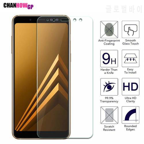 Tempered Glass For Samsung Galaxy A8 2018 A530 A530F/DS Screen Protector Caso na For Samsung A8 Plus 2018 on A730F Glass Sklo 9H