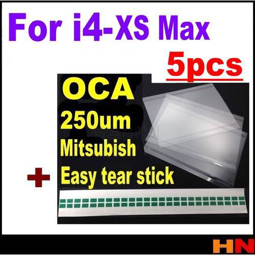 5pcs OCA film broken LCD touch screen for iPhone 11 pro XS X XR MAX 4 4s 5 5s 5c 6 6s 7 8 plus LCD Digitizer oca laminator