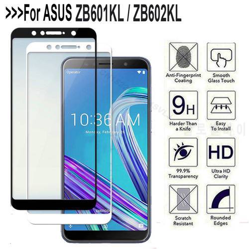 Tempered Glass For ASUS Zenfone MAX PRO (M1) Full Coverage Screen Protector Protective Film For ASUS ZB601KL ZB602KL