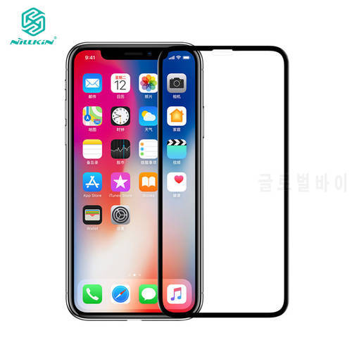 Tempered Glass For iPhone X XS Max Nillkin 3D CP+ Max Anti-Burst Full Cover Screen Protector sfor iPhone XS Glass