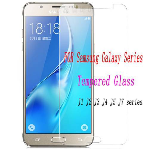 2pcs Tempered Glass for Samsung Galaxy J1 J2 J3 J4 J5 2016 2017 2018 Explosion-proof Protective Film Screen Protector