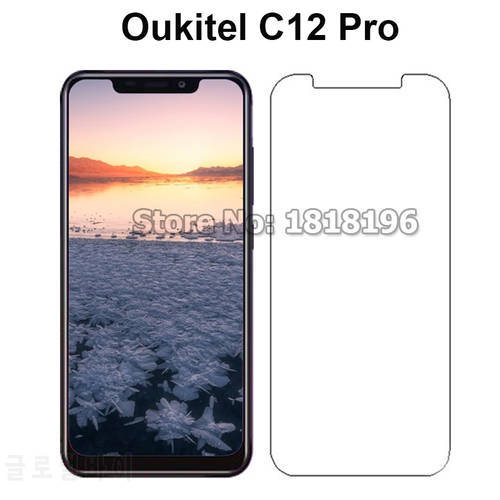 Oukitel C12 Pro Tempered Glass for Oukitel C12 Pro Case Screen Protector Ultra-thin Smartphone Glass Film for Oukitel C12 Pro 4G