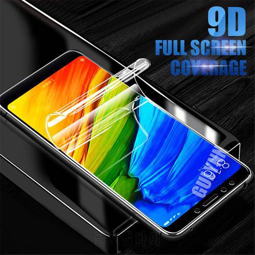 Soft Hydrogel Film For Xiaomi Redmi 7 8 9 8T 9S 6A 6 5A 5 Plus 4X Pro 9D Full Screen Protector Film For Xiaomi Mi8 SE A3 Cover