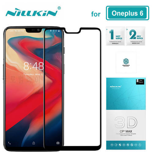 for Oneplus 7T 7 Pro 6T Glass Nillkin CP+ Max Full Cover 3D Safe Tempered Glass Screen Protector for Oneplus 7T 7 Pro Glass Film