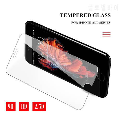 for iPhone 6s 6 Plus Screen Protector for iPhone 7 8 Plus Tempered Glass for iPhone 5s 5 SE iPhone X XR XS Max Protective Film