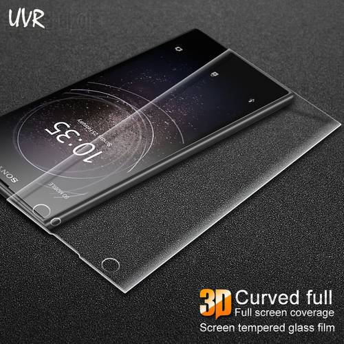 UVR For Sony Xperia XA2 3D Curved Full Coverage Tempered Glass for Sony XA2 Ultra Screen Protector Protective Film XA2 Ultra