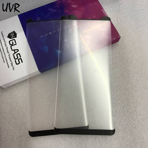 3D Case Friendly Matte Tempered Glass For Samsung Galaxy S10 S9 S8 Plus Note 10 Plus 8 9 No Fingerprint Frosted Screen Protector