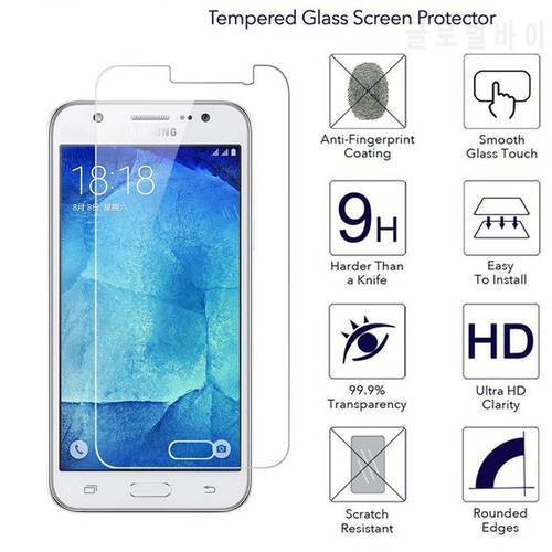 Tempered Glass for Samsung Galaxy J5 2016 J510F J510FN J510H/DS Case Premium Screen Protector Capa on J5 J500F J500H DUOS Fundas