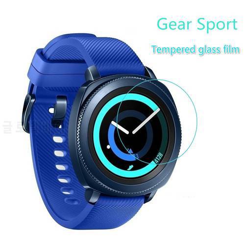 3pcs 9H Tempered Glass Screen Protector Film For Samsung Gear S4 s2 s3 Protective film Screen Guard for gear sport Front film