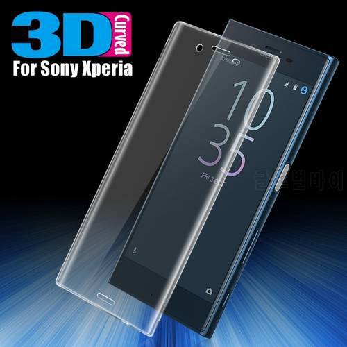 New 3D Full Cover Tempered Glass for Sony Xperia XA Ultra X Compact XP XC XZ Premium XZS XA1 3D Curved Screen Protector Film