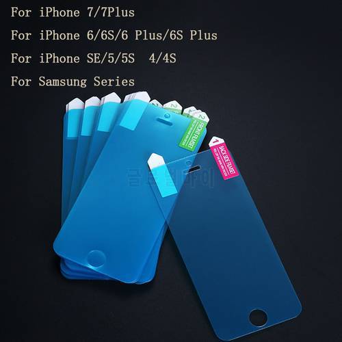Soft Explosion-proof Nano Protection Film Foil For IPhone 14 13 12 11 Pro Max XS Max XR 8 7+ Screen Protector Not Tempered Glass