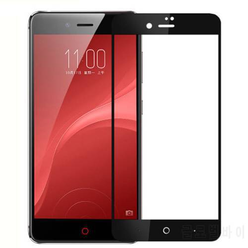 For ZTE Nubia Z11 mini S Tempered Glass 9H 3D Full Cover Protective Film Explosion-proof Screen Protector For Nubia Z11 mini S