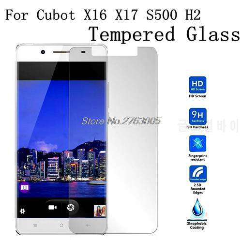 Ultra-thin Tempered Glass for CUBOT X16 X17 S500 H2 Z100 2.5D HD Screen Protector Film Protective Screen Cover