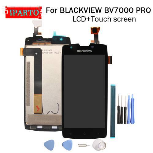 5.0 inch BLACKVIEW BV7000 PRO LCD Display+Touch Screen Digitizer Assembly 100% Original New LCD+Touch Digitizer for BV7000 PRO