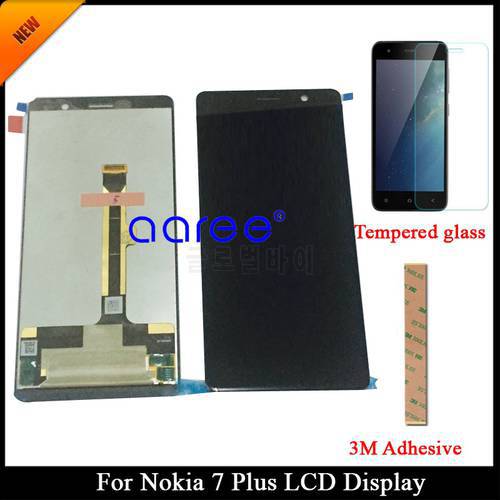 100% tested Gurantee Grade AAA LCD Display For Nokia 7 PLUS LCD For Nokia 7plus Display LCD Screen Touch Digitizer Assembly