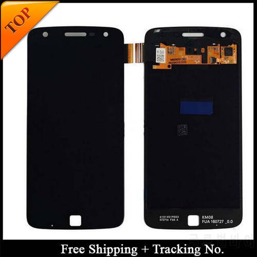 Tracking No. 100% tested For Motorola Moto Z Play LCD For XT1635 Display LCD Screen Touch Digitizer Assembly