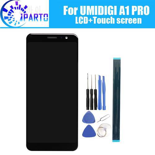 5.5 inch UMIDIGI A1 PRO LCD Display+Touch Screen 100% Original Tested LCD Digitizer Glass Panel Replacement For UMIDIGI A1 PRO