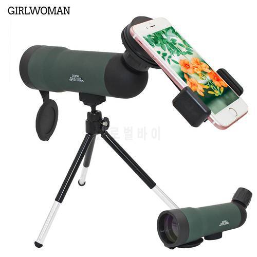 Girlwoman 20x50 Zoom Lens for Smartphone Lens Telescopio Celular Mobile Phone Telescope Camera Lens for Iphone x 8plus Huawei