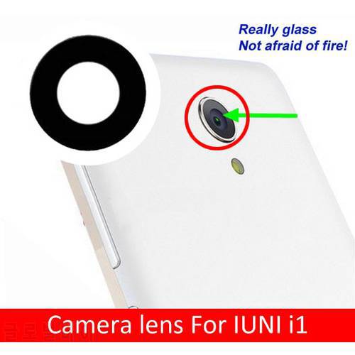 Ymitn 100% New Retail Back Rear Camera lens Camera cover glass with Adhesives For IUNI i1