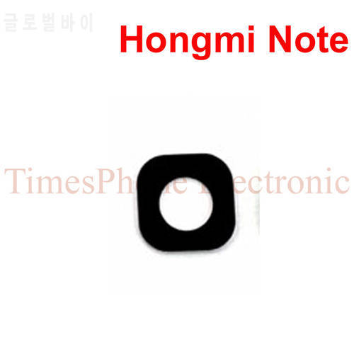 3pcs/lot Original New Redmi Note Camera Lens Housing Replacement For Hongmi Note Back Rear Camera Lens Glass With Sticker