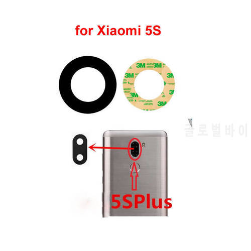 Original Replacement Parts Rear Back Camera Glass Lens Cover W/ Adhensive Tap for Xiaomi 5S /5S Plus Mi5S