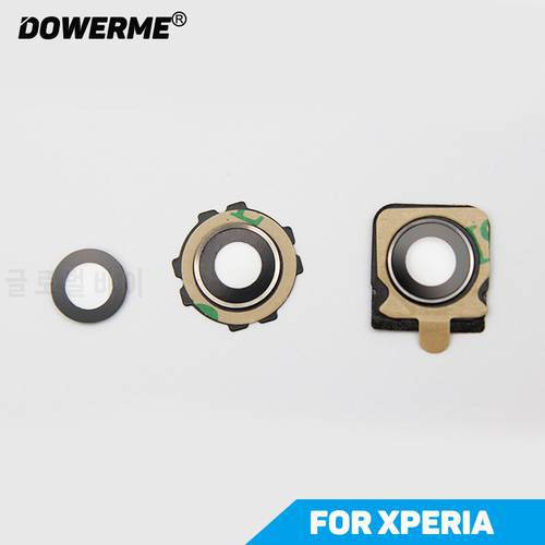 Dower Me 10pcs/lot New Back Camera Lens with Sticker Adhesive For Sony Xperia Z1 Z2 Z3 Z3V Z1mini Compact Z5mini Z5P XP