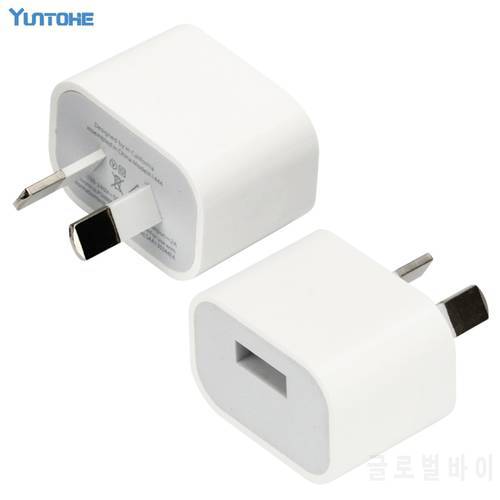 (10 Pieces/lot) 5V 1A Australia New Zealand Plug USB AC Power Travel Wall Home Charger for IPhone All Smart Phones