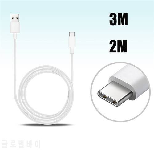 1M 2M 3M Type C Cable For Samsung Galaxy A81 A91 A70 A50 A60 A10 TypeC Charger Phone Charging Cable USB C For Samsung A8 2018