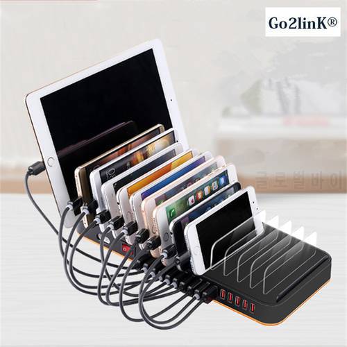 Go2linK Tables USB Charger 15-Ports for iPhone iPad Samsung Mobile Phone Universal