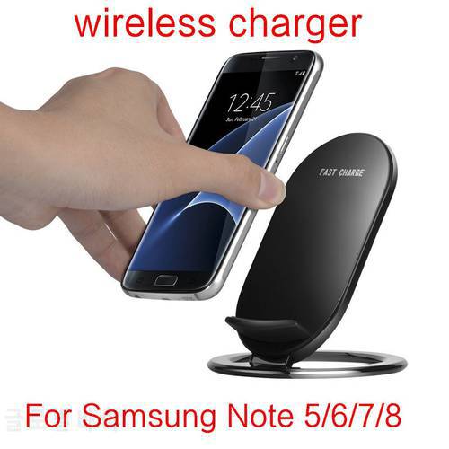 Wireless Charger For Samsung galaxy Note 8 note6 8 Phone Wireless Charger Note 5 note5 8 7 Smart Stand mini Mobile ouick charger